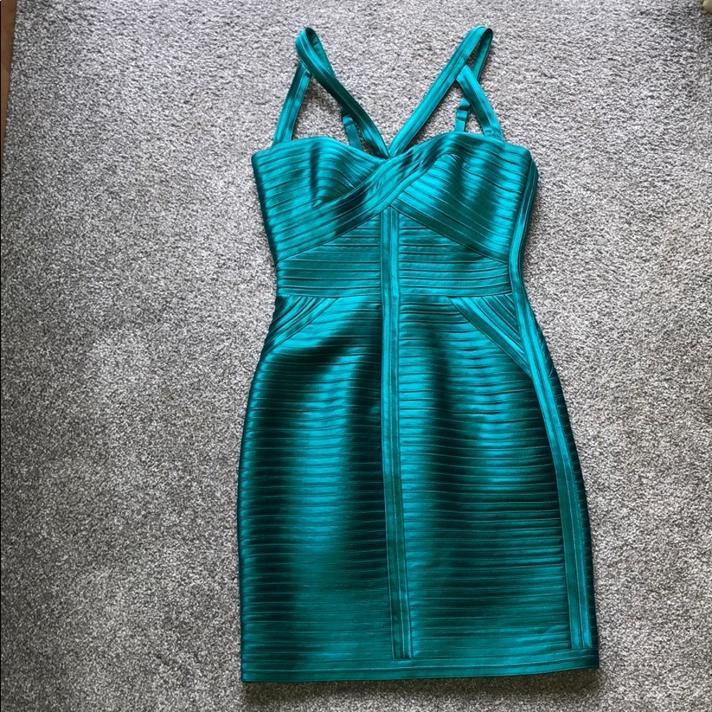 Green BCBG Cocktail Dress